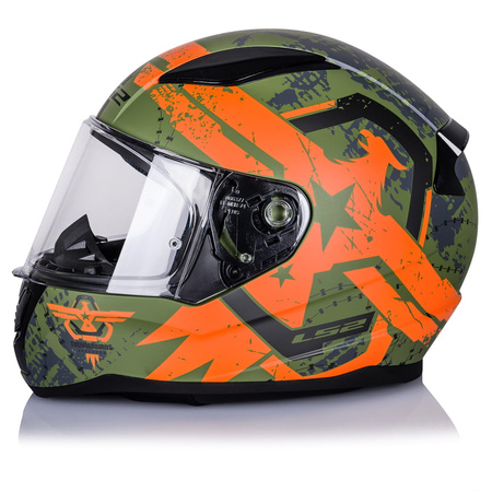 Kask Integralny LS2 FF353 Rapid II Thunder Birds Matt Oragne