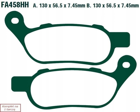 Klocki Hamulcowe EBC FA458V