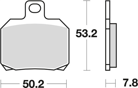 Klocki Hamulcowe TRW MCB700