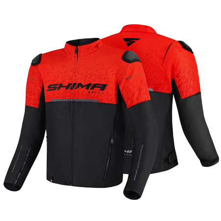 Kurtka Motocyklowa Męska SHIMA DRIFT RED