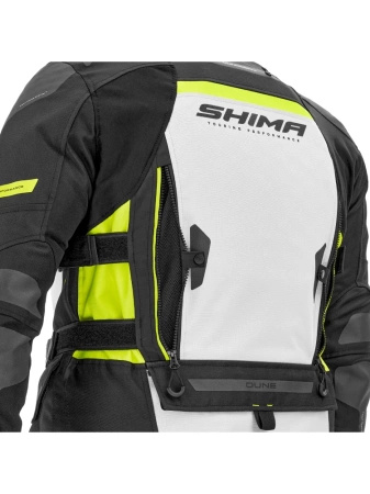 Kurtka Motocyklowa SHIMA DUNE JKT BLUE tekstylna membrana