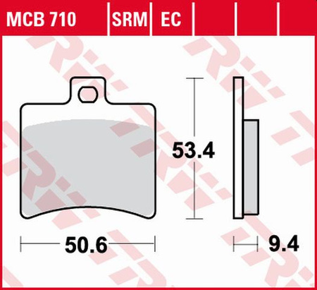 Klocki Hamulcowe TRW MCB710
