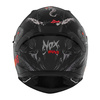 Kask Integralny Motocyklowy NOX N401 ZUMBI BLACK RED