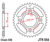 Zębatka Tylna JT JTR854.37
