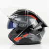 Kask Motocyklowy Otwarty LS2 OF618 VERSO II SOLID BLACK RED MATT