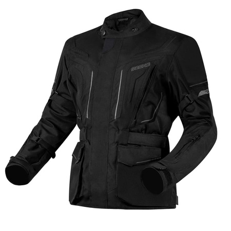 Męska Kurtka Motocyklowa Ozone Sahara Black