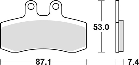 Klocki Hamulcowe TRW MCB652