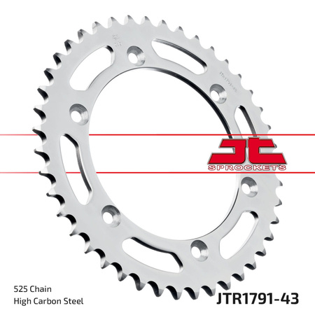 Zębatka Tylna JT JTR1791.43