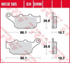 Klocki Hamulcowe TRW MCB585