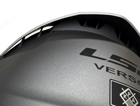 Kask Otwarty LS2 OF618 VERSO II SOLID TITANIUM szary matowy