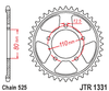 Zębatka Tylna JT JTR1331.42ZBK