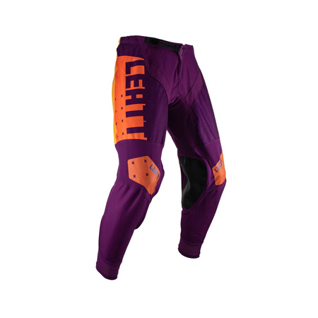 Spodnie Cross LEATT 4.5 Indigo Purple Orange