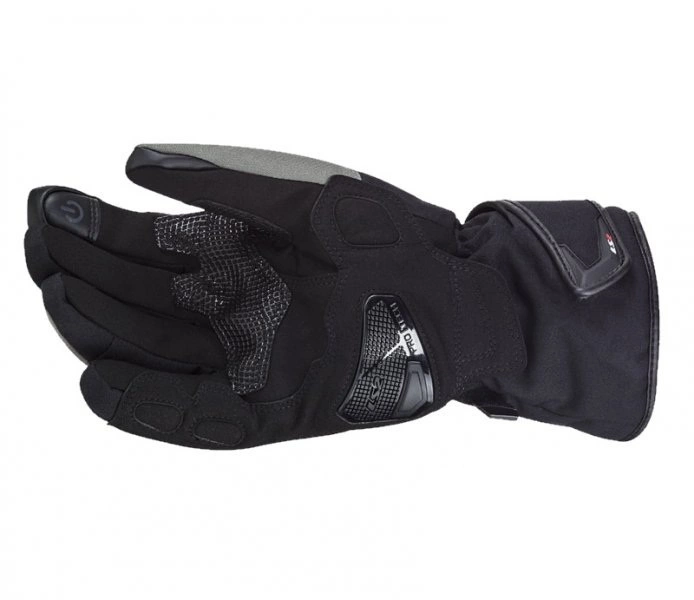 Rękawice skórzane LS2 SNOW MAN GLOVES Czarne Szare