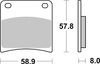 Klocki Hamulcowe SBS 620LS
