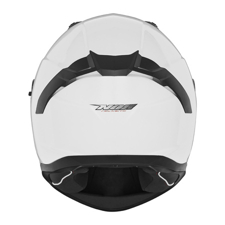 Kask Integralny Motocyklowy NOX N401 SOLID WHITE
