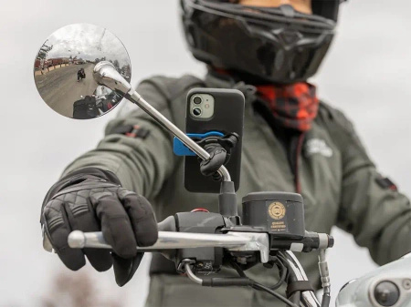 PODSTAWA MONTOWANA NA LUSTERKU QUAD LOCK (V2)