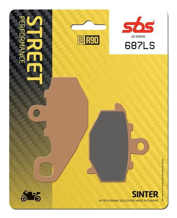 Klocki Hamulcowe SBS 687LS