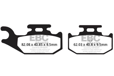 Klocki Hamulcowe EBC FA428R