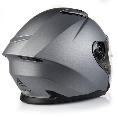 Kask Otwarty Apex JI200 SOLID TITAN blenda