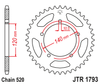 JT ZĘBATKA TYLNA JTR1793.43