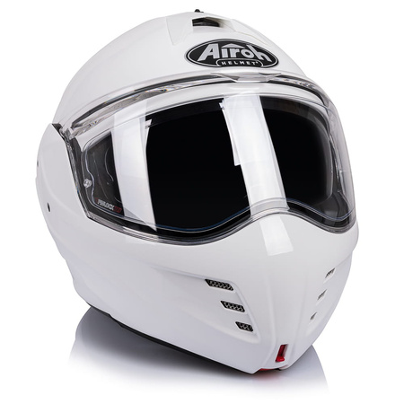 Kask Szczękowy Airoh Mathisse White Gloss