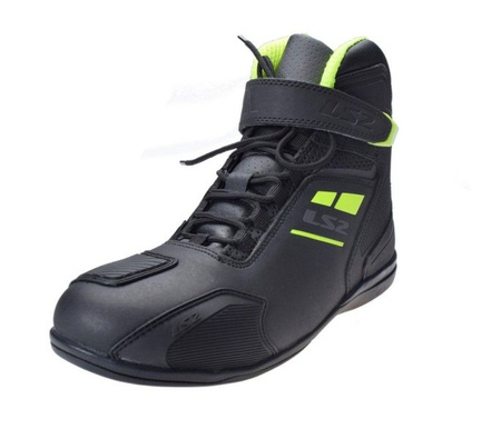 Buty Motocyklowe Miejskie LS2 GARRA BLACK H-V YELLOW