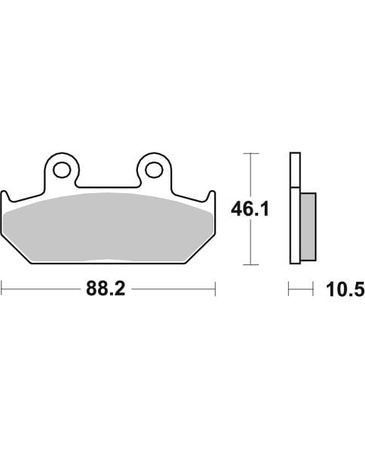 Klocki Hamulcowe SBS 647HS