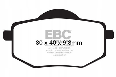 Klocki Hamulcowe EBC FA136