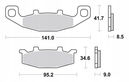 Klocki Hamulcowe SBS 597HS