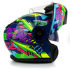 Kask Szczękowy LS2 FF908 STROBE II SVENT BLUE GREEN