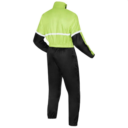 Kombinezon Przeciwdeszczowy Ozone OZ-141 Black Fluo