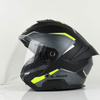 Kask Motocyklowy Otwarty LS2 OF618 VERSO II SOLID BLACK H-V YELLOW
