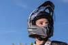 KASK Motocyklowy Adventure LS2 MX702 PIONEER II SOLID WHITE biały