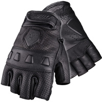 Rękawice Motocyklowe Bezapalcowe WOLF LIBRE AIR czarny