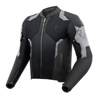 Kurtka Tekstylna Motocyklowa REBELHORN JAX Blk/Grey