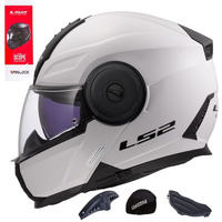 Kask Szczękowy LS2 FF902 SCOPE II SOLID biały matowy