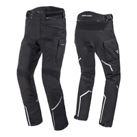 Spodnie Motocyklowe Rebelhorn Hardy II Black (krótka nogawka)