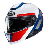 Kask Szczękowy Motocyklowy HJC I91 BINA WHITE BLUE