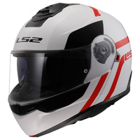 Kask Szczękowy LS2 FF908 Strobe II Autox White Red