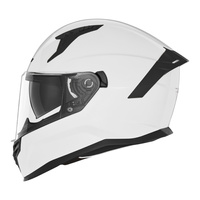 Kask Integralny Motocyklowy NOX N401 SOLID WHITE