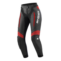 Spodnie Motocyklowe Damskie SHIMA MIURA 2.0 BLK/RED