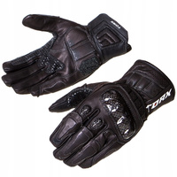 Rękawice Motocyklowe TORX BLADE czarny skóra