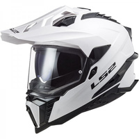 Kask Motocyklowy Enduro LS2 MX701 EXPLORER SOLID WHITE