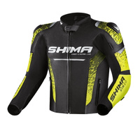 Kurtka Motocyklowa Męska SHIMA STR 2.0 BLK FLUO