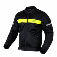 Męska Kurtka Motocyklowa Ozone Dart Black Fluo