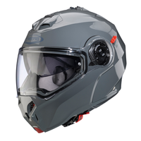 Kask Szczękowy Motocyklowy CABERG FLIP-UP DUKE EVO SOLID GREY