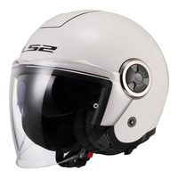 Kask Otwarty LS2 OF620 CLASSY WHITE biały