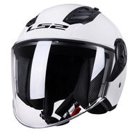 Kask Otwarty LS2 OF616 Airflow II Solid White