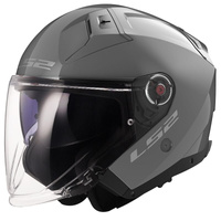 Kask Otwarty LS2 OF603 Infinity II Solid Nardo Grey