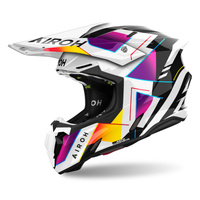 Kask cross AIROH TWIST 3 RAINBOW GLOSS